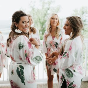 Set of 4 Floral Robes – Perfect for Bridesmaids & Bride